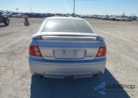 2005 Pontiac Gto z USA, uszkodzony, nr VIN 6G2VX12U05L348692